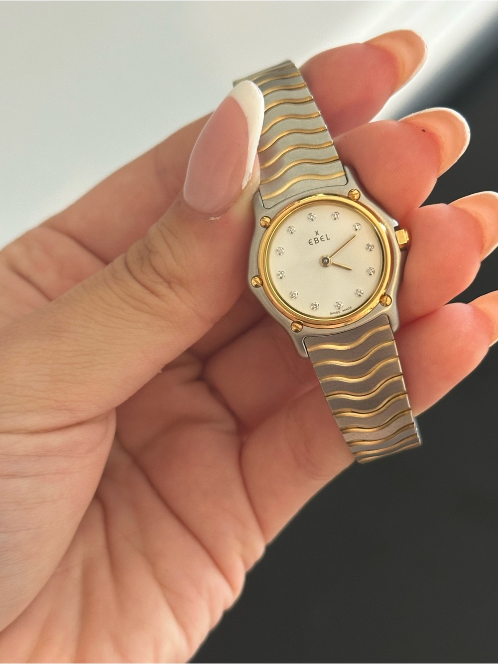 Ebel Diamond dial Two-Tone Watch